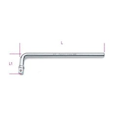 920/44 1/2”-os hajlított hajtószár, krómozott 920/44 1/2”-os hajlított hajtószár, krómozott