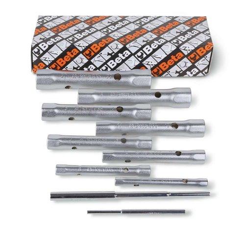 Beta 935/S8 könnyített hatszög csőkulcs készlet, 8 részes, 6×7–20×22 mm