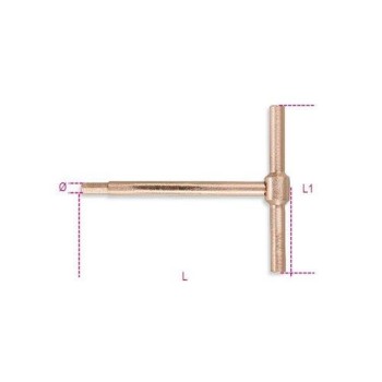 BETA 951BA/4 T-SZÁRÚ Imbuszkulcs, Szikramentes 4 MM