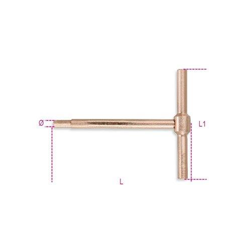 BETA 951BA/4 T-SZÁRÚ Imbuszkulcs, Szikramentes 4 MM