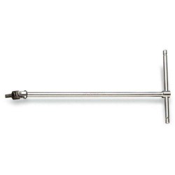953TX 20 Csuklós T-Torx®-imbuszkulcs, krómozott, fekete hegy 953TX 20 Csuklós T-Torx®-imbuszkulcs, krómozott, fekete hegy