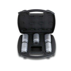 969/C5 5 darabos dugókulcskészlet kerékagy szereléséhez műanyag kofferban 1/2'' 969/C5 5 darabos dugókulcskészlet kerékagy szereléséhez műanyag kofferban 1/2''