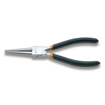 1010 160 Hosszú kerekcsőrű fogó PVC-bevonattal