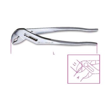 1048INOX ​Zártkapcsos állítható csipesz, rozsdamentes acélból