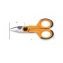 BETA 1128FX Műszerész olló, egyenes rozsdamentes acél él, mikrofogazattal, kábelvágó és krimpelő kábelsarukhoz és csövekhez