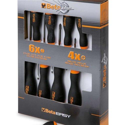 BETA 1203E/D10N-10 csavarhúzó készlet – 10 részes Evox sorozat BETA 1203E/D10N-10 csavarhúzó készlet – 10 részes Evox sorozat