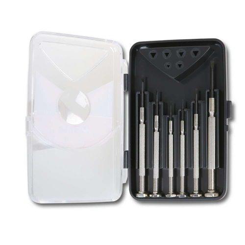 1229LP/A6 6 részes műszerész csavarhúzó szerszám készlet hasítottfejű csavarhoz kofferban