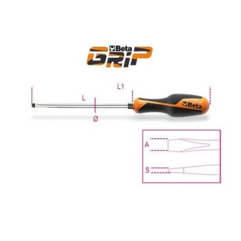 Beta 1260E csavarhúzó hasítottfejű, hatszögletű nyak 1,2x6,5x150 mm Beta 1260E csavarhúzó hasítottfejű, hatszögletű nyak 1,2x6,5x150 mm