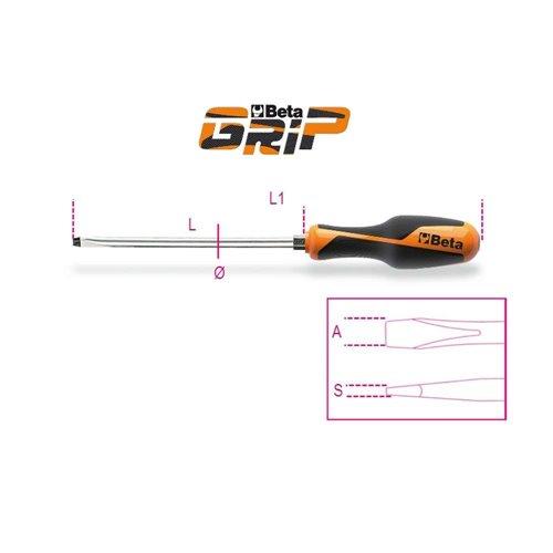 Beta 1260E csavarhúzó hasítottfejű, hatszögletű nyak 1,2x6,5x150 mm