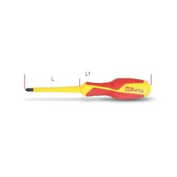 1279MQ PZ1 Pozidriv®- és Supadriv® csavarhúzó 1279MQ PZ1 Pozidriv®- és Supadriv® csavarhúzó