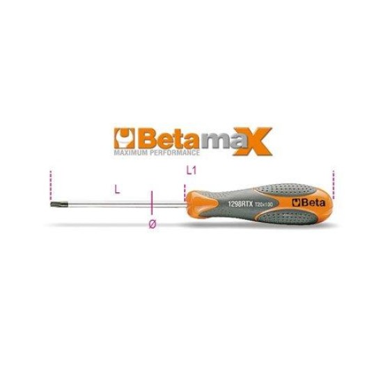 1298RTX 09 Imbusz csavarhúzó Tamper Resistant Torx®-csavarokhoz