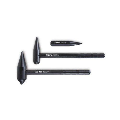 BETA 1360/KP3  Gömbfejű kalapács, cserélhető hegyek és metszőtűk, műanyag