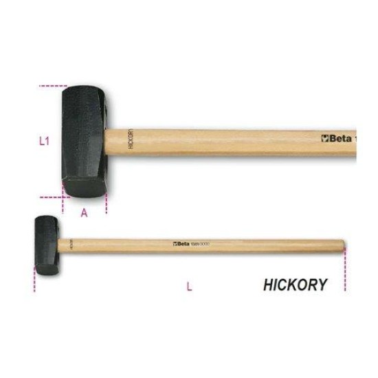 1381 3000 Hosszú ráverő kalapács Hickory nyéllel