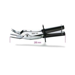 1478 Áttételes kárpitpatent kiszedő fogó, krómozott, PVC-bevonatú szárral 1478 Áttételes kárpitpatent kiszedő fogó, krómozott, PVC-bevonatú szárral