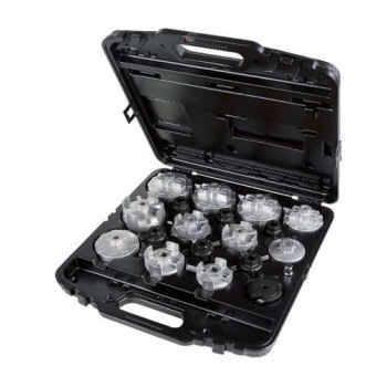 1493/C19 18 darabos olajszűrőleszedő dugókulcskészlet. Különösen ajánlott ázsiai autókhoz 1493/C19 18 darabos olajszűrőleszedő dugókulcskészlet. Különösen ajánlott ázsiai autókhoz