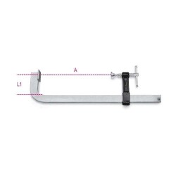 1591 1000 Párhuzamszorító, horganyzott 1591 1000 Párhuzamszorító, horganyzott