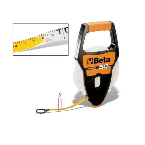 1694A/L50 Fogantyús mérőszalag, ütésálló ABS-ház, PVC borítású üvegszál szalag, Pontossági osztály: III 1694A/L50 Fogantyús mérőszalag, ütésálló ABS-ház, PVC borítású üvegszál szalag, Pontossági osztály: III