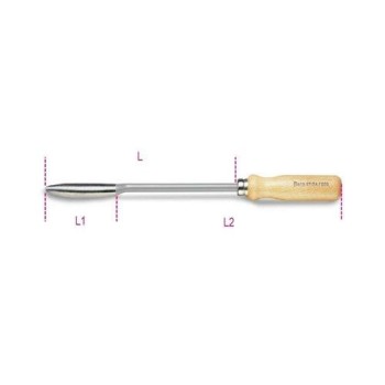 1717A 150 Kétélű hántoló, lakkozott, fanyéllel 1717A 150 Kétélű hántoló, lakkozott, fanyéllel