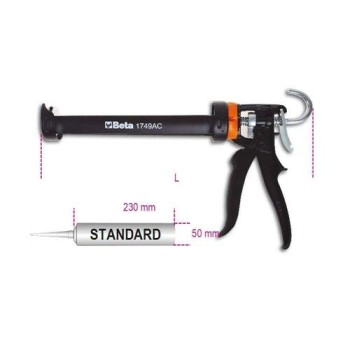 BETA 1749AC magas nyomású kinyomópisztoly – 360 mm, professzionális kivitel