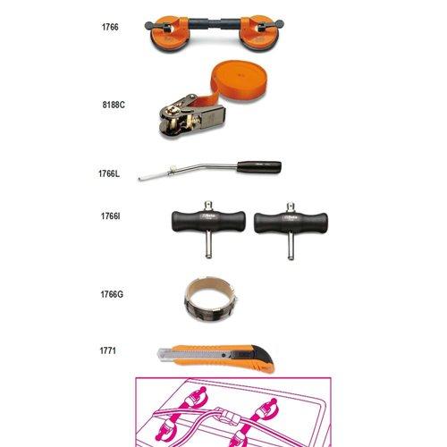 1766/8 8 darabos szélvédőkivágó készlet 1766/8 8 darabos szélvédőkivágó készlet