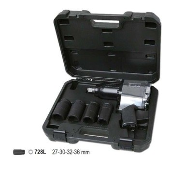 1928K4 1 irányváltós ütvecsavarbehajtó, 4 hosszú gépi dugókulcs 3/4''