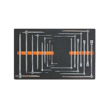 Beta M65 habszivacs tálca 16 db imbuszkulccsal Beta M65 habszivacs tálca 16 db imbuszkulccsal