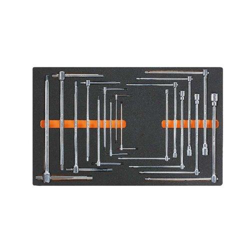 Beta M65 habszivacs tálca 16 db imbuszkulccsal Beta M65 habszivacs tálca 16 db imbuszkulccsal