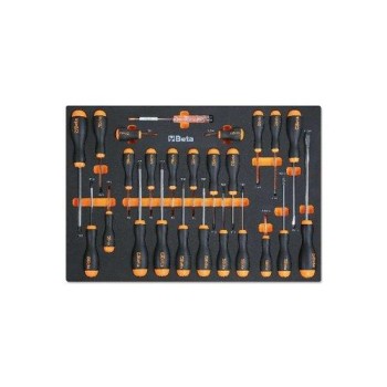 BETA MMV210 habbetétes szerszámtálca üres (024590210) BETA MMV210 habbetétes szerszámtálca üres (024590210)