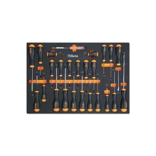 BETA MMV210 habbetétes szerszámtálca üres (024590210) BETA MMV210 habbetétes szerszámtálca üres (024590210)