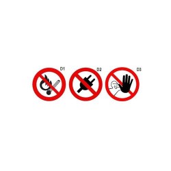 BETA 7109D/1 Tiltó tábla BETA 7109D/1 Tiltó tábla