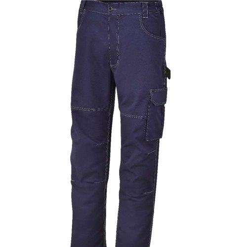 7840BL XL T/C twill munkanadrág 245 g, kék