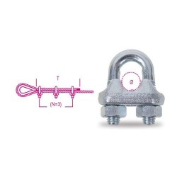 8016 34 Szorítókengyel acélból, galvanizált 8016 34 Szorítókengyel acélból, galvanizált