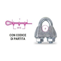 8016U-K Szorítókengyel, horganyzott EN 13411-5 8016U-K Szorítókengyel, horganyzott EN 13411-5