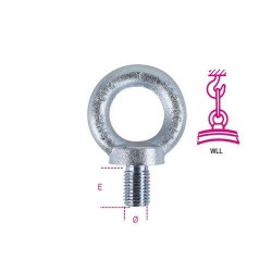 8040EZ M36F Szemescsavar, horganyzott 8040EZ M36F Szemescsavar, horganyzott