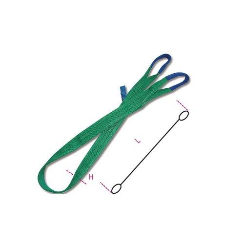 8153 6-T2 2 t zöld emelőheveder kétrétegű, lapos szalag, erősített karikákkal, nagy ellenállású polieszter (PES) 8153 6-T2 2 t zöld emelőheveder kétrétegű, lapos szalag, erősített karikákkal, nagy ellenállású polieszter (PES)