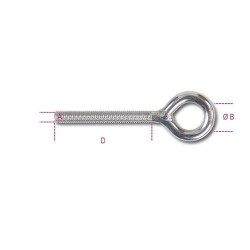 8249 M8 RögzĂtĆ szemescsavar jobbos menettel AISI 316 8249 M8 RögzĂtĆ szemescsavar jobbos menettel AISI 316