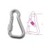 8276G 8X80 Asszimmetrikus karabiner horog AISI 316 8276G 8X80 Asszimmetrikus karabiner horog AISI 316
