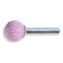 BETA 11131 25X25 Csapos dörzskorongok, rózsaszín korundszemcsés, keramikus kötés, gömbölyű