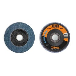 BETA 11210A 120 Csiszolótárcsák cirkónium csiszolóvászonnal, üvegszál csiszolótalp, egylamellás kivitel BETA 11210A 120 Csiszolótárcsák cirkónium csiszolóvászonnal, üvegszál csiszolótalp, egylamellás kivitel