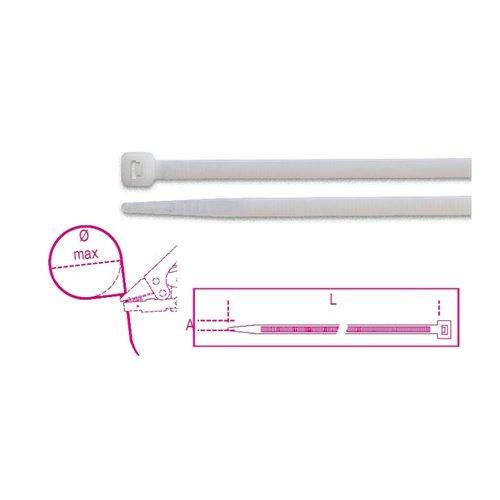 BMB3776 Műanyag kábelkötegelő szalag, natúr BMB3776 Műanyag kábelkötegelő szalag, natúr