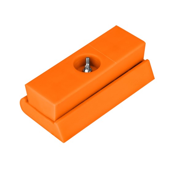 Csiszolótuskó, gumi, csavaros, 114x55x38mm (50-260) Csiszolótuskó, gumi, csavaros, 114x55x38mm (50-260)