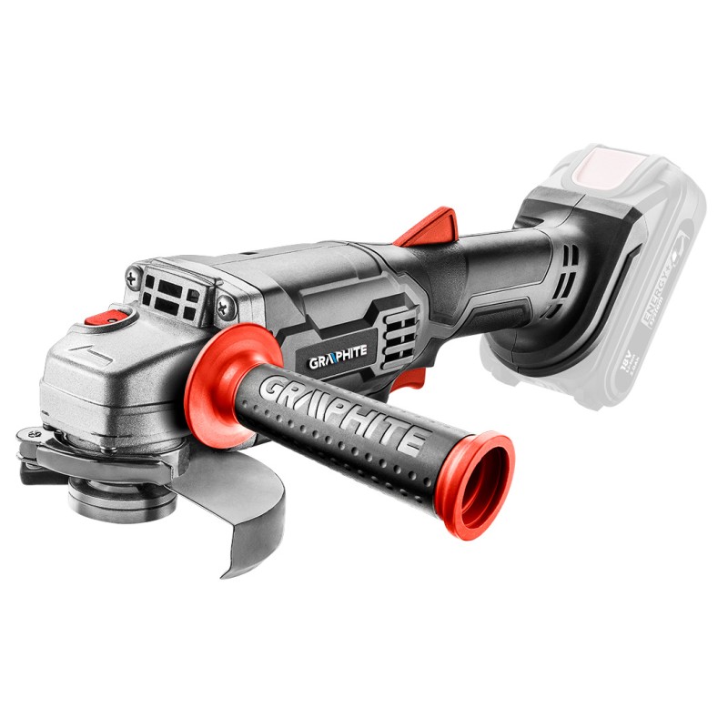 Akkus sarokcsiszoló, 125mm Energy+ 18V, akku nélkül (58GE130)