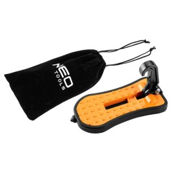 Univerzális autólépcső, 3 az 1-ben szerszám lépcső tetőcsomagtartóhoz, üvegtörő, telefontartó (10-477) Univerzális autólépcső, 3 az 1-ben szerszám lépcső tetőcsomagtartóhoz, üvegtörő, telefontartó (10-477)