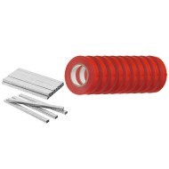 Növénykötöző szalag + kapocs készlet 25m szalag + 10000 kapocs, 15G455-höz (15G456)