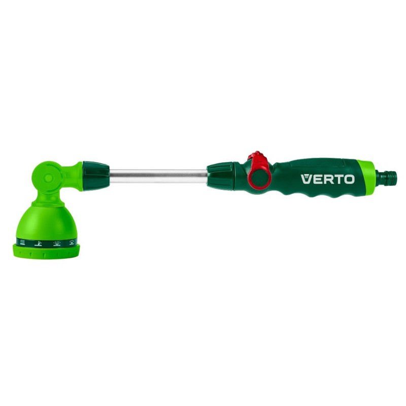 Öntözőpisztoly,10 funkciós, 40cm-es fémszárral (15G681)