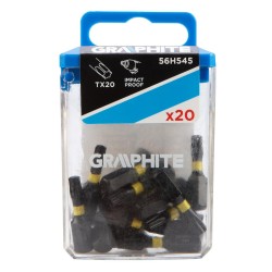 Torziós ütvecsavarozó bit TX20 x 25mm, 20db (56H545) Torziós ütvecsavarozó bit TX20 x 25mm, 20db (56H545)