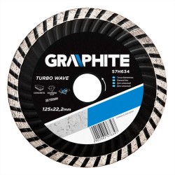 Gyémánt vágókorong 125mm TURBO HŰTŐBORDÁS (57H634) Gyémánt vágókorong 125mm TURBO HŰTŐBORDÁS (57H634)