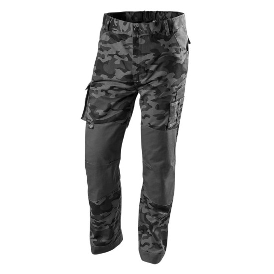 Munkanadrág, terepmintás, CAMO, Camo URBAN, 60% pamut, 37% poliészter, 3% elasztán, XL (81-232-XL)