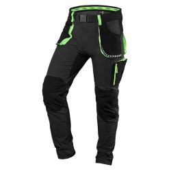 Munkanadrág, PREMIUM, 4 irányban önbeálló anyag, fekete-zöld, XL (81-290-XL) Munkanadrág, PREMIUM, 4 irányban önbeálló anyag, fekete-zöld, XL (81-290-XL)