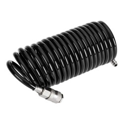 Pneumatikus spiráltömlő, 8,0x12mm x 5m, PU Pneumatikus spiráltömlő, 8,0x12mm x 5m, PU